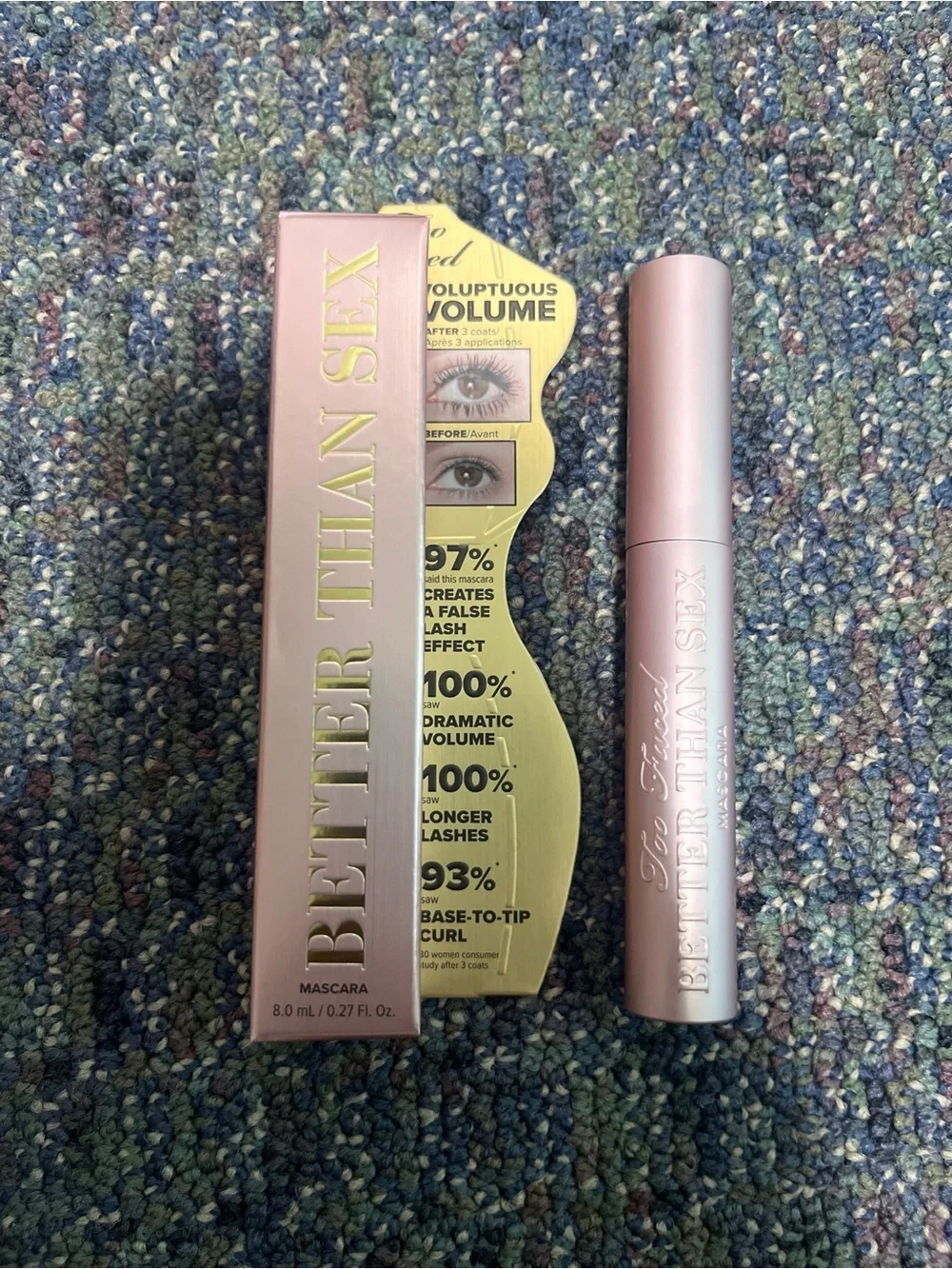 Too Faced Better Than Sex Mascara - Rose Gold